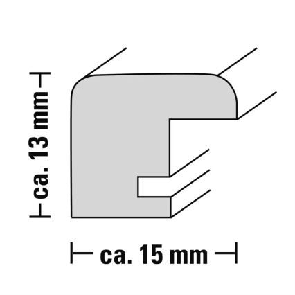 Hama - Fotolijst 10x15 cm zwart