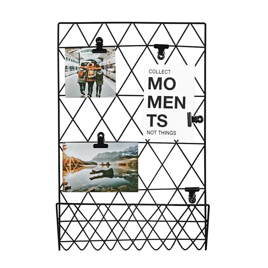 Hama - Metalen fotobord 30x45 cm zwart