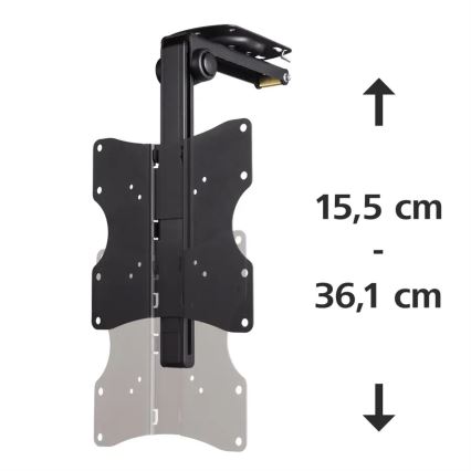 Hama - Plafondhouder voor TV met een scharnier 19-46" zwart