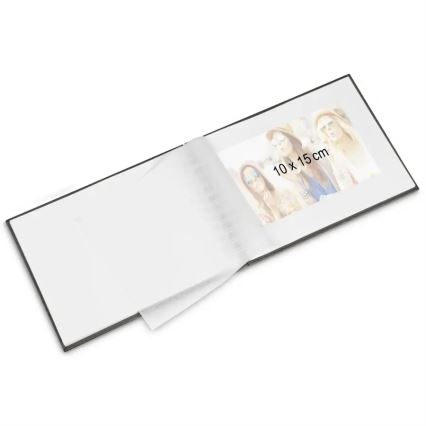Hama - Spiraal fotoalbum 24x17 cm 50 pagina's zwart