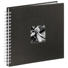 Hama - Spiraal fotoalbum 28x24 cm 50 pagina's grijs