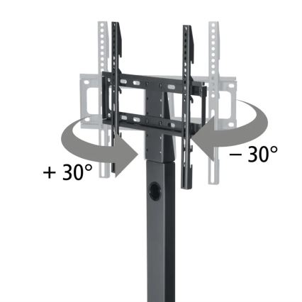 Hama - Vloersteun voor TV draaibaar 32-65" zwart