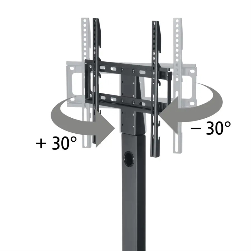 Hama - Vloersteun voor TV draaibaar 32-65" zwart