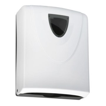 Handdoekdispenser 26x31,5 cm wit