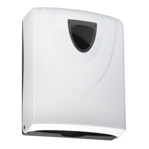 Handdoekdispenser 26x31,5 cm wit