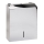 Handdoekdispenser 28x35 cm roestvrij staal/zilver