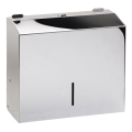 Handdoekendispenser 28x24,5 cm RVS/zilver