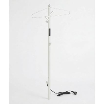 Handdoekhouder voor elektrische handdoekdroger 45x12,2 cm, wit