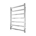 Handdoekladderradiator INOX TOKIO 161W/230V 77x53 cm roestvrij staal / glanzend chroom