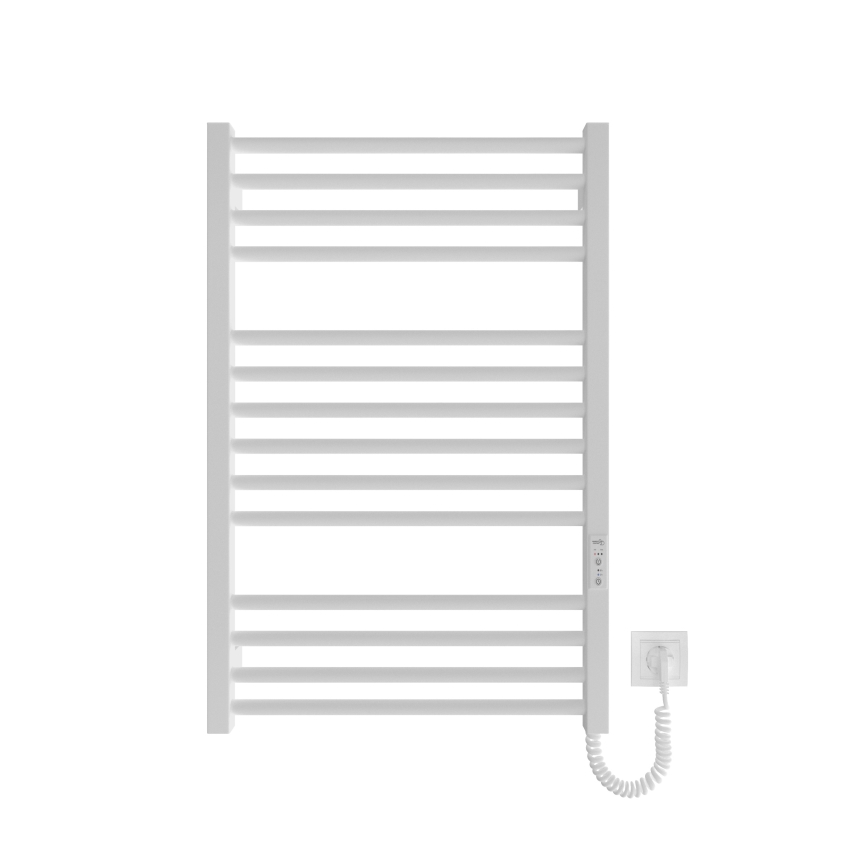 Handdoekradiator HF DERBY 170W/230V 77x53 cm wit rechts