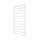 Handdoekradiator INOX TOKIO 233W/230V 117x53 cm RVS/wit