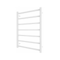 Handdoekradiator voor badkamer INOX TOKIO 161W/230V 77x53 cm RVS/wit