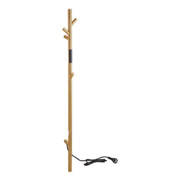 Handdoekrek 10,3x118 cm roestvrij staal/goud