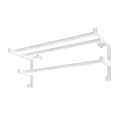 Handdoekrek voor badkamerradiator HF SHEFFIELD 52 x 20,4 cm, wit