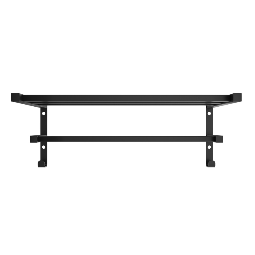 Handdoekrek voor badkamerradiator HF SHEFFIELD 52x25,6 cm zwart