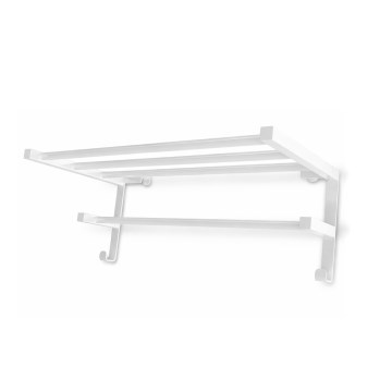 Handdoekrek voor badkamerradiator HF SHEFFIELD 52x28,4 cm wit