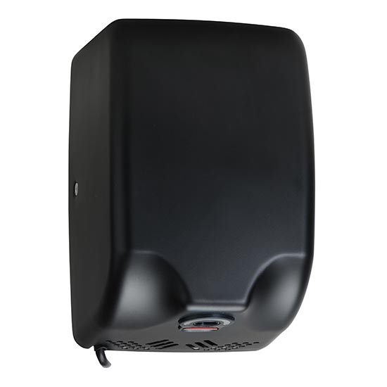 Handdroger 17,3x25,5 cm RVS/zwart