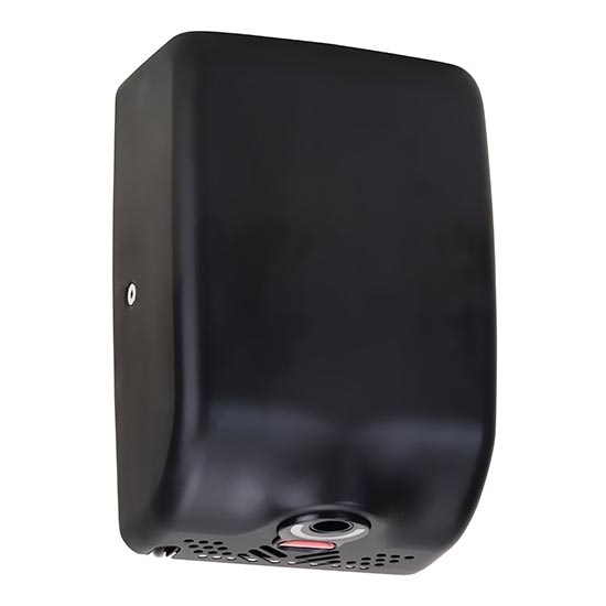 Handdroger 17x25,5 cm zwart