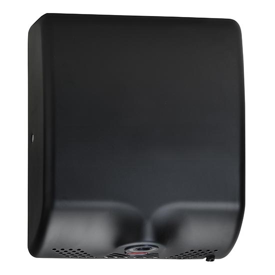 Handdroger 29x32,5 cm RVS/zwart