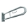 Handgreep 10,3 x 25,3 cm RVS/zilver