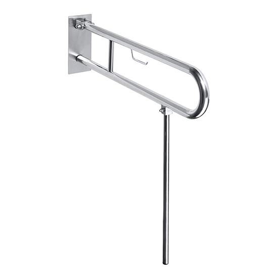 Handgreep 10x25 cm roestvrij staal/zilver