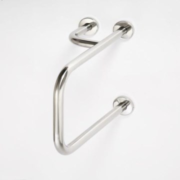 Handgreep 23,5x38 cm RVS/zilverkleurig