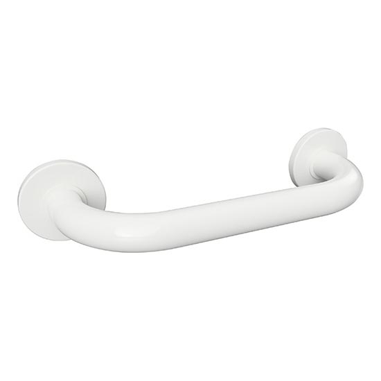 Handgreep 38x8 cm wit