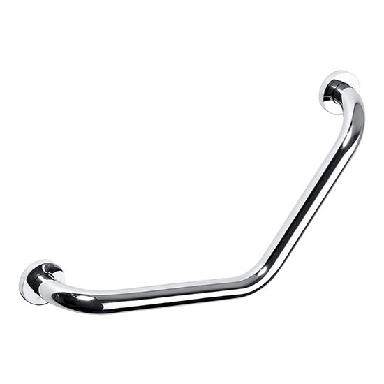 Handgreep 39 x 23 cm, roestvrij staal / zilverkleurig