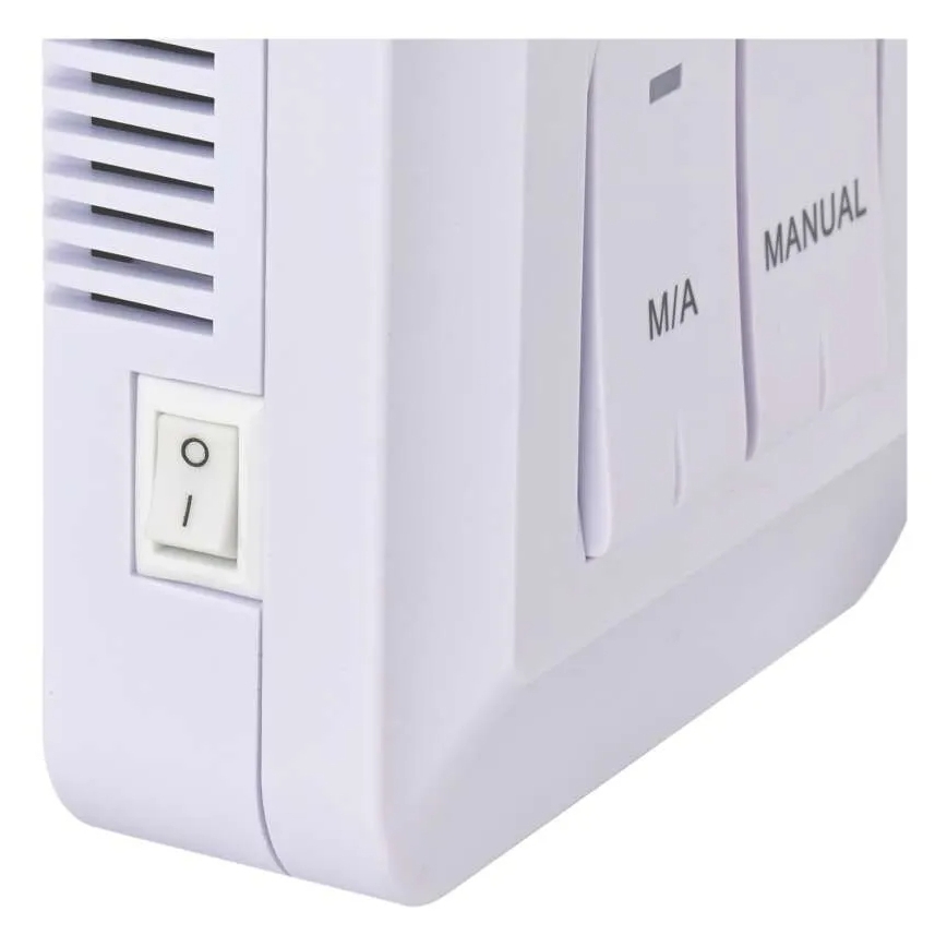 Handmatige draadloze kamerthermostaat 230V/16A 2xAA wit