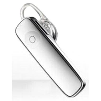 Handsfree oortelefoon met microfoon wit