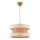 HANGEND LAMP HALO 1xE27/60W/230V beige/crème