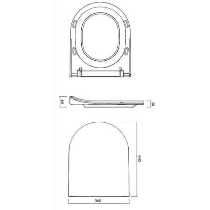 Hangend toilet CITY OVAL + toiletzitting SoftClose CITY OVAL + bedieningsplaat SIGMA + inbouwmodule + isolatieplaat