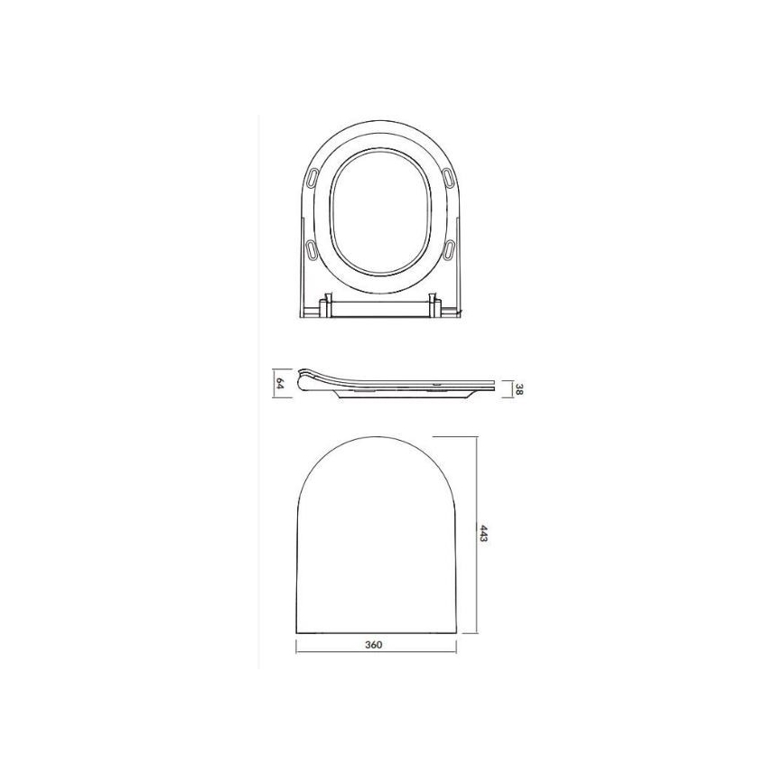 Hangend toilet CITY OVAL + toiletzitting SoftClose CITY OVAL + bedieningsplaat SIGMA + inbouwmodule + isolatieplaat