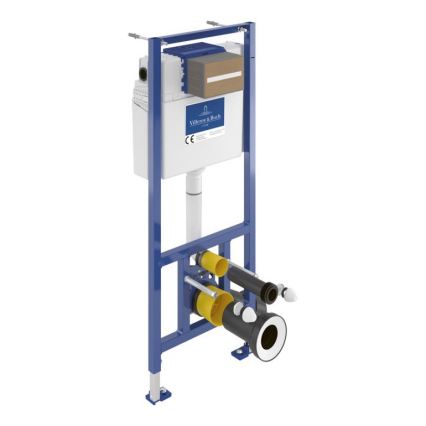 Hangend toilet SUBWAY + toiletbril SoftClose SUBWAY + spoelknop VICONNECT + inbouwmodule VICONNECT + isolerende onderplaat VICONNECT