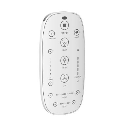 Hangend toilet met bidetfunctie TISVILDELEJE 1600W/230V + SoftClose-toiletbril + spoelknop SIGMA + inbouwmodule + isolerende onderlegplaat + afstandsbediening