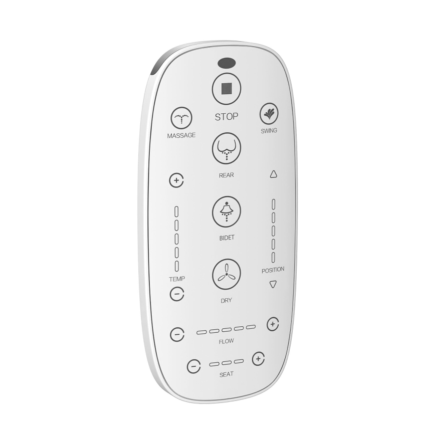 Hangend toilet met bidetfunctie TISVILDELEJE 1600W/230V + SoftClose-toiletbril + spoelknop SIGMA + inbouwmodule + isolerende onderlegplaat + afstandsbediening