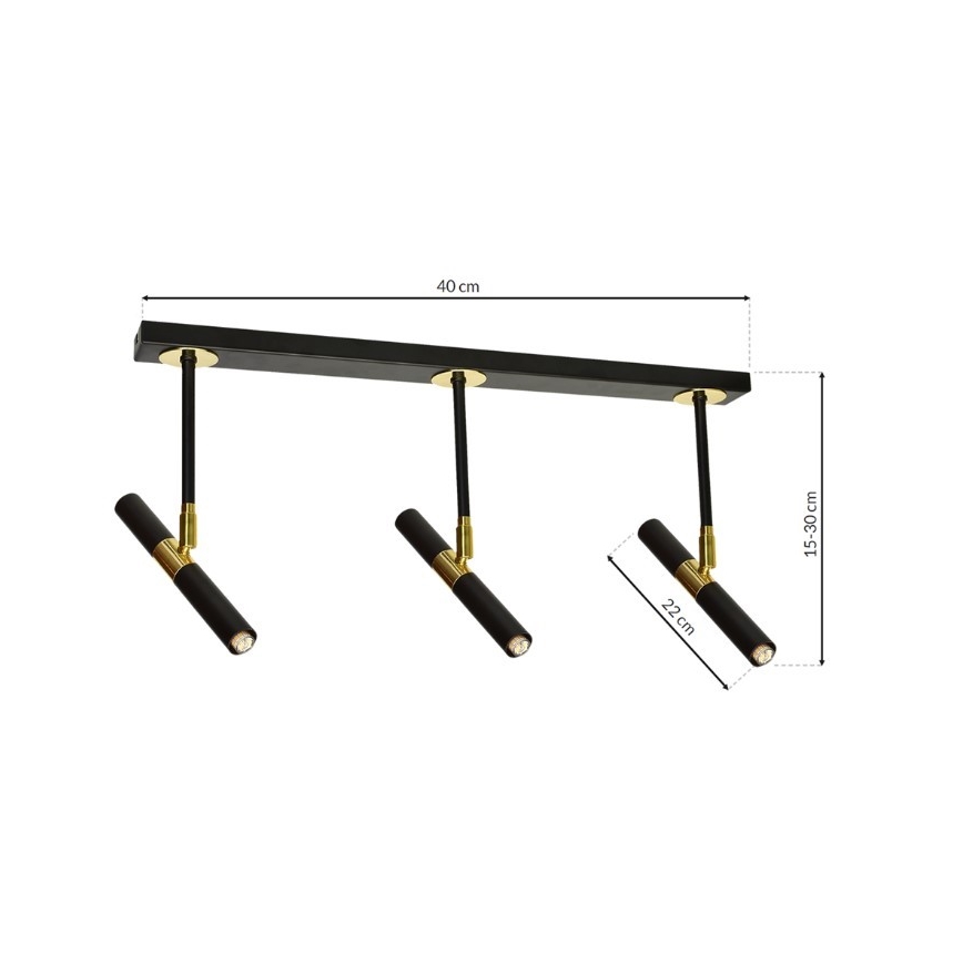 hangende kroonluchter MONZA 5xG9/7W/230V