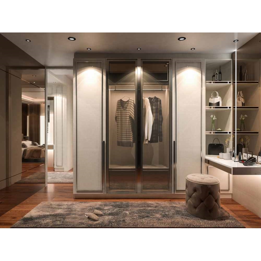 Hangende LED Badkamer plafond verlichting BONO LED/5W/230V 3000K IP65 zwart