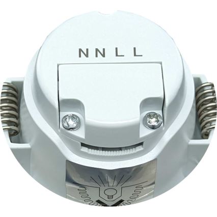 Hangende LED Badkamer plafond verlichting BONO LED/5W/230V 3000K IP65 zwart