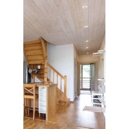 Hangende LED Badkamer plafond verlichting BONO LED/5W/230V 3000K IP65 wit