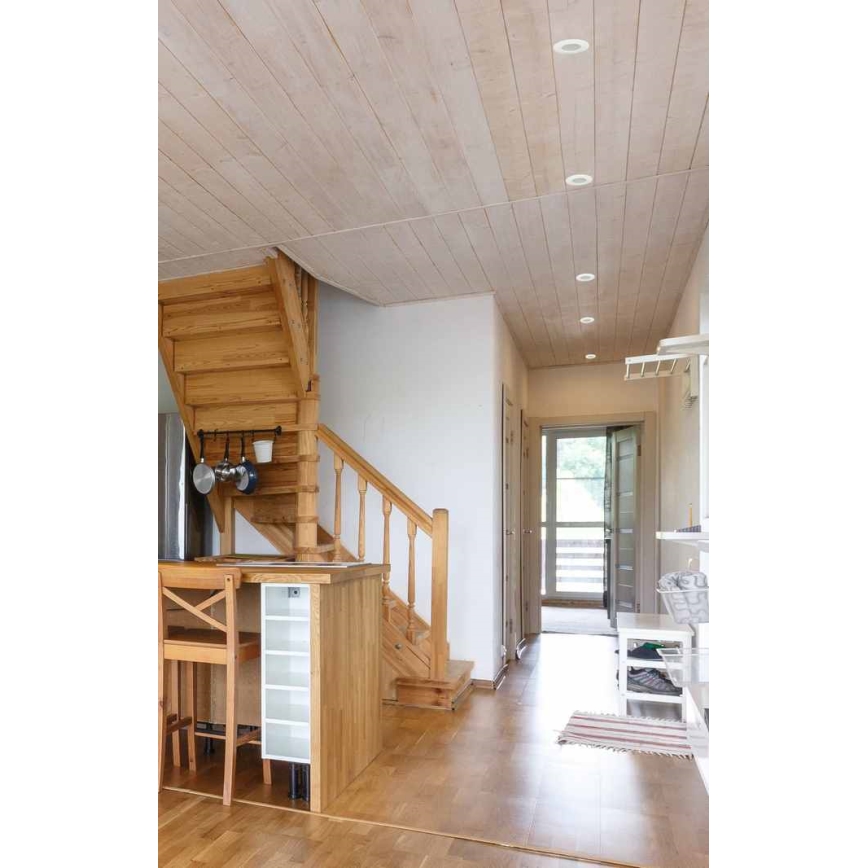 Hangende LED Badkamer plafond verlichting BONO LED/5W/230V 3000K IP65 wit