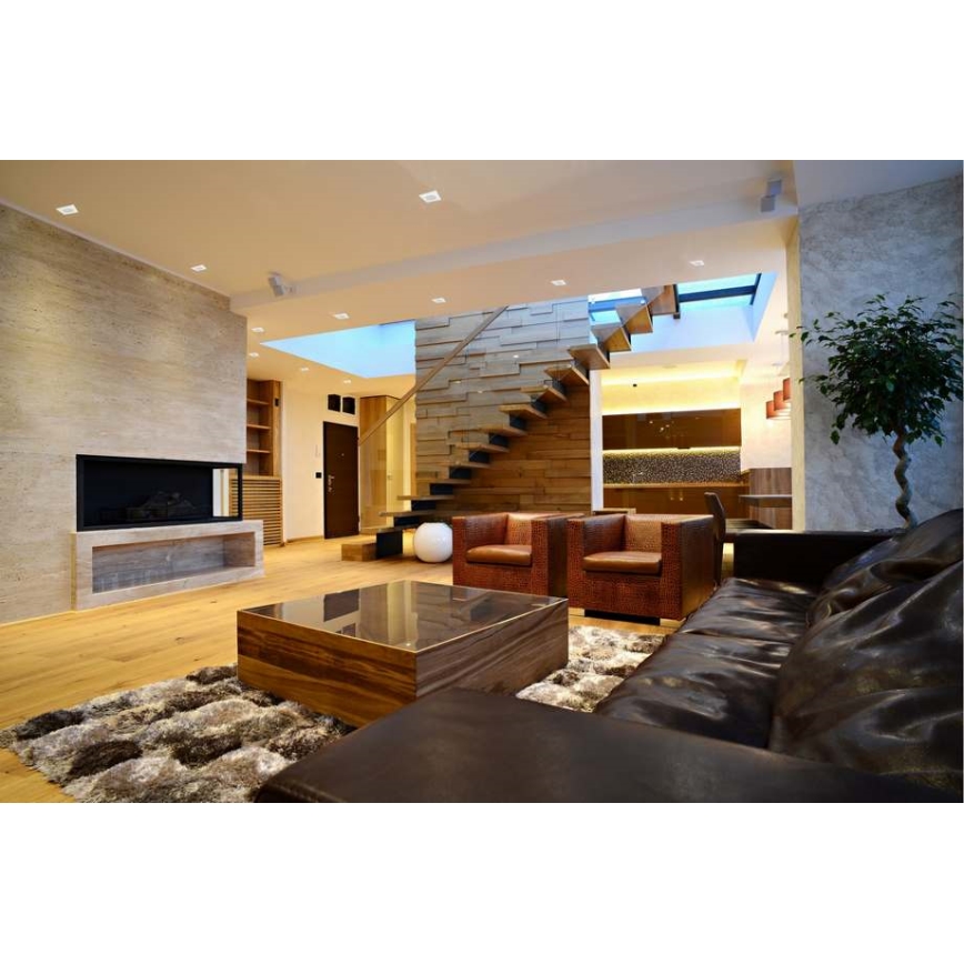 Hangende LED Badkamer plafond verlichting BONO LED/5W/230V 3000K IP65 wit