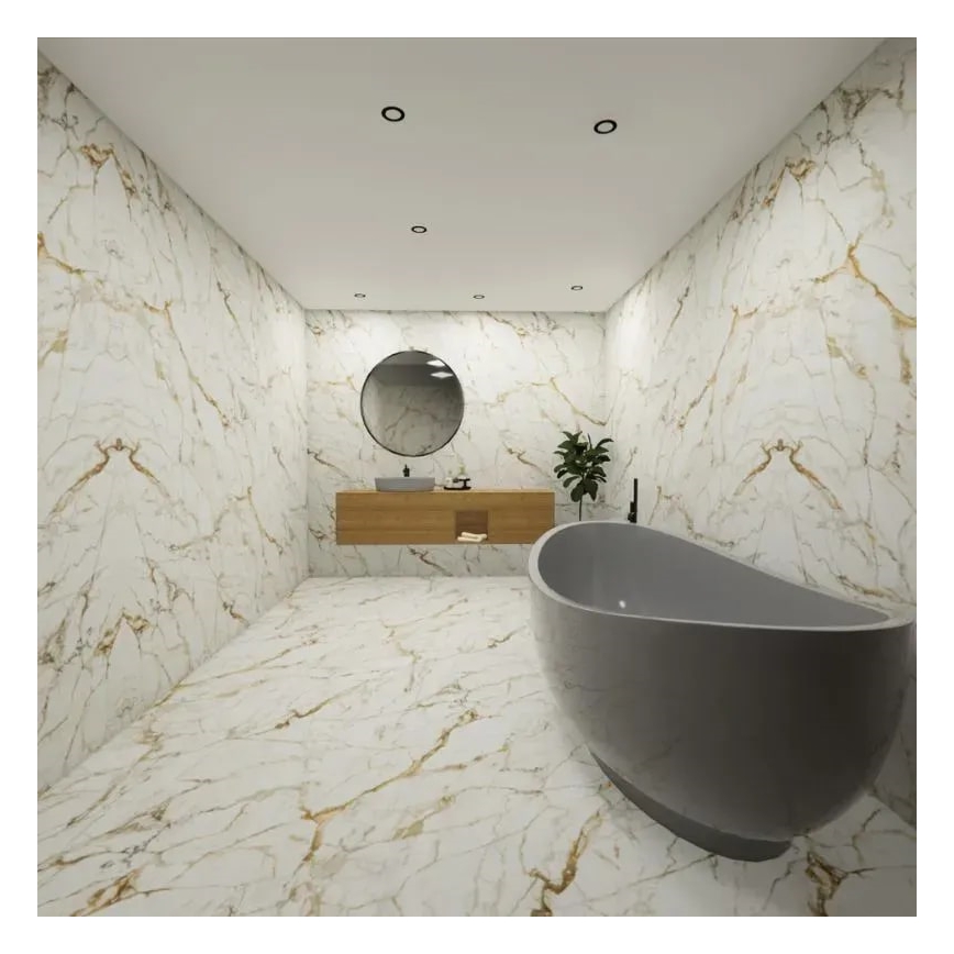 Hangende LED Badkamer plafond verlichting LED/7W/230V 4000K zwart IP44