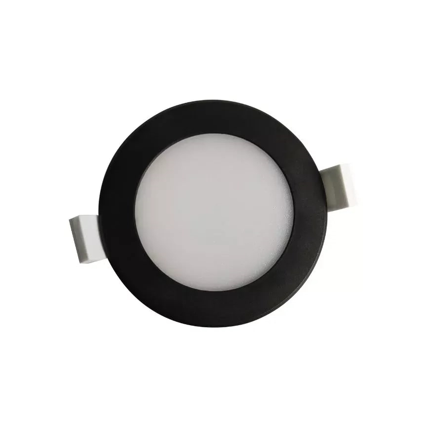 Hangende LED Badkamer plafond verlichting LED/7W/230V 4000K zwart IP44