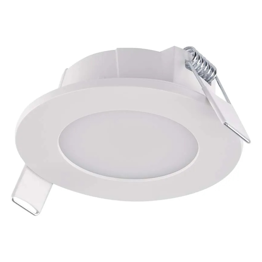 Hangende LED Badkamer plafond verlichting LORI LED/4,5W/230V IP65 2700/4000K diameter 8,5 cm wit