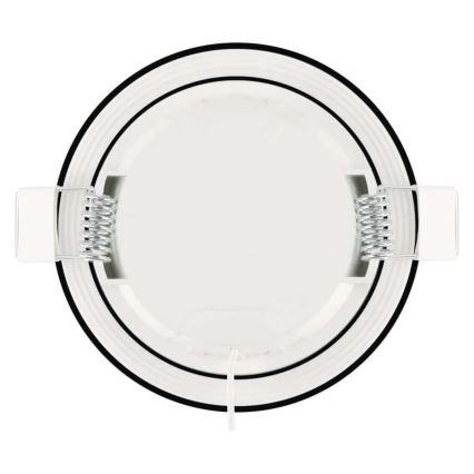Hangende LED Badkamer plafond verlichting LORI LED/4,5W/230V IP65 2700/4000K diameter 8,5 cm zwart
