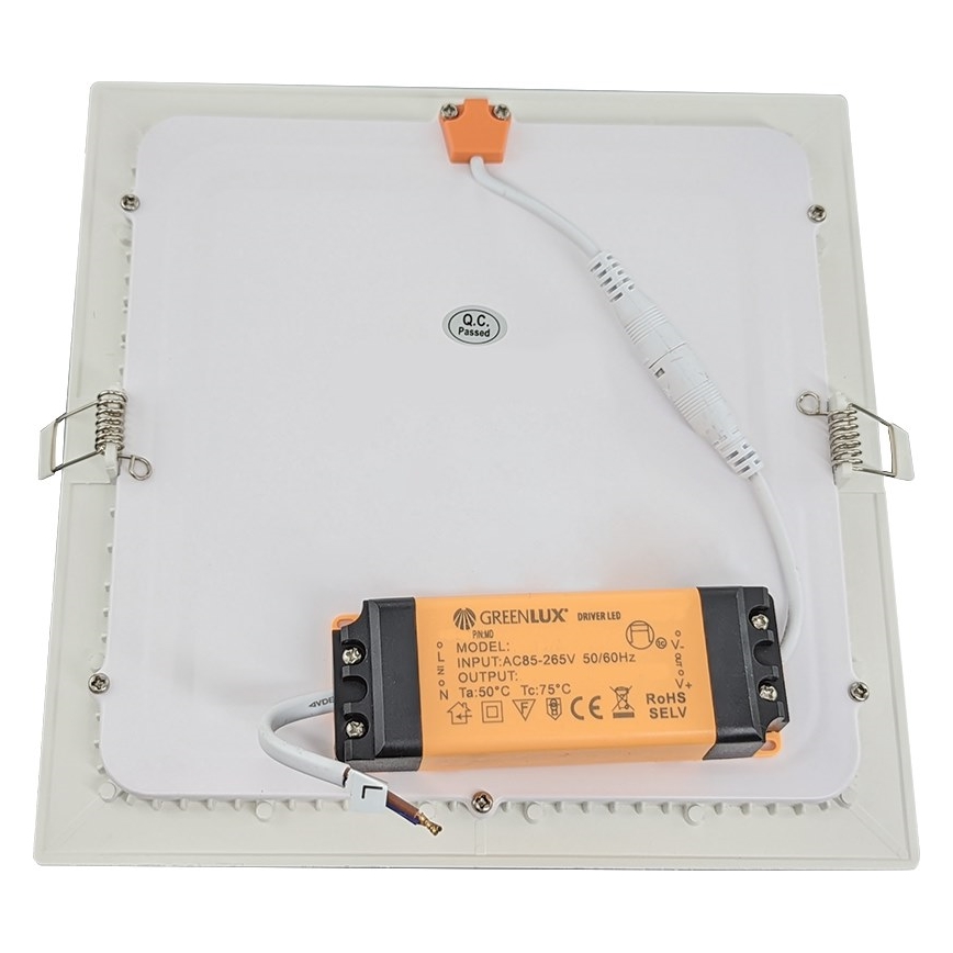 Hangende LED Badkamer plafond verlichting VEGA LED/12W/230V 3800K 16,8 cm IP44