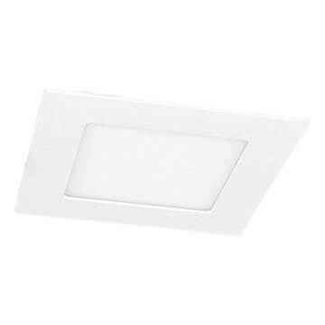 Hangende LED Badkamer plafond verlichting VEGA LED/6W/230V 3800K 11,8 cm IP44 sneeuw wit