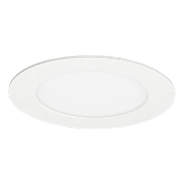 Hangende LED Badkamer plafond verlichting VEGA LED/6W/230V 3800K diameter 11,8 cm IP44 sneeuw wit