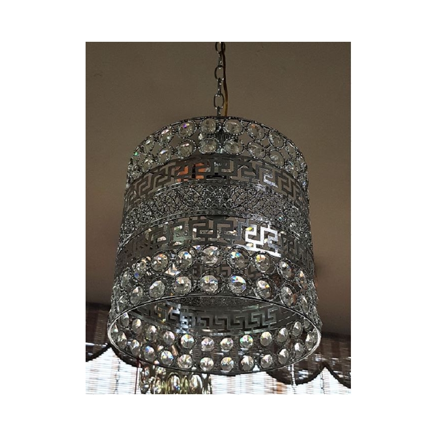Hanglamp aan een ketting 1xE27/60W/230V